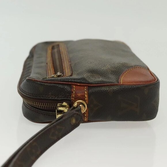 LOUIS VUITTON Monogram Marly Dragonne GM Clutch Bag - Picture 5 of 16